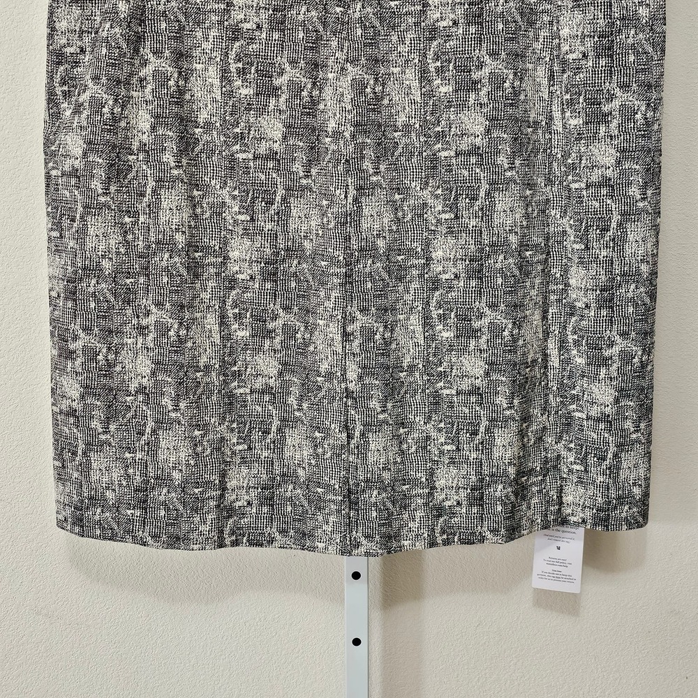 M.M. LAFLEUR NWT Aditi Crackle Sleeveless Black & Cream Dress Sz +3 (US 3X) - Picture 8 of 15